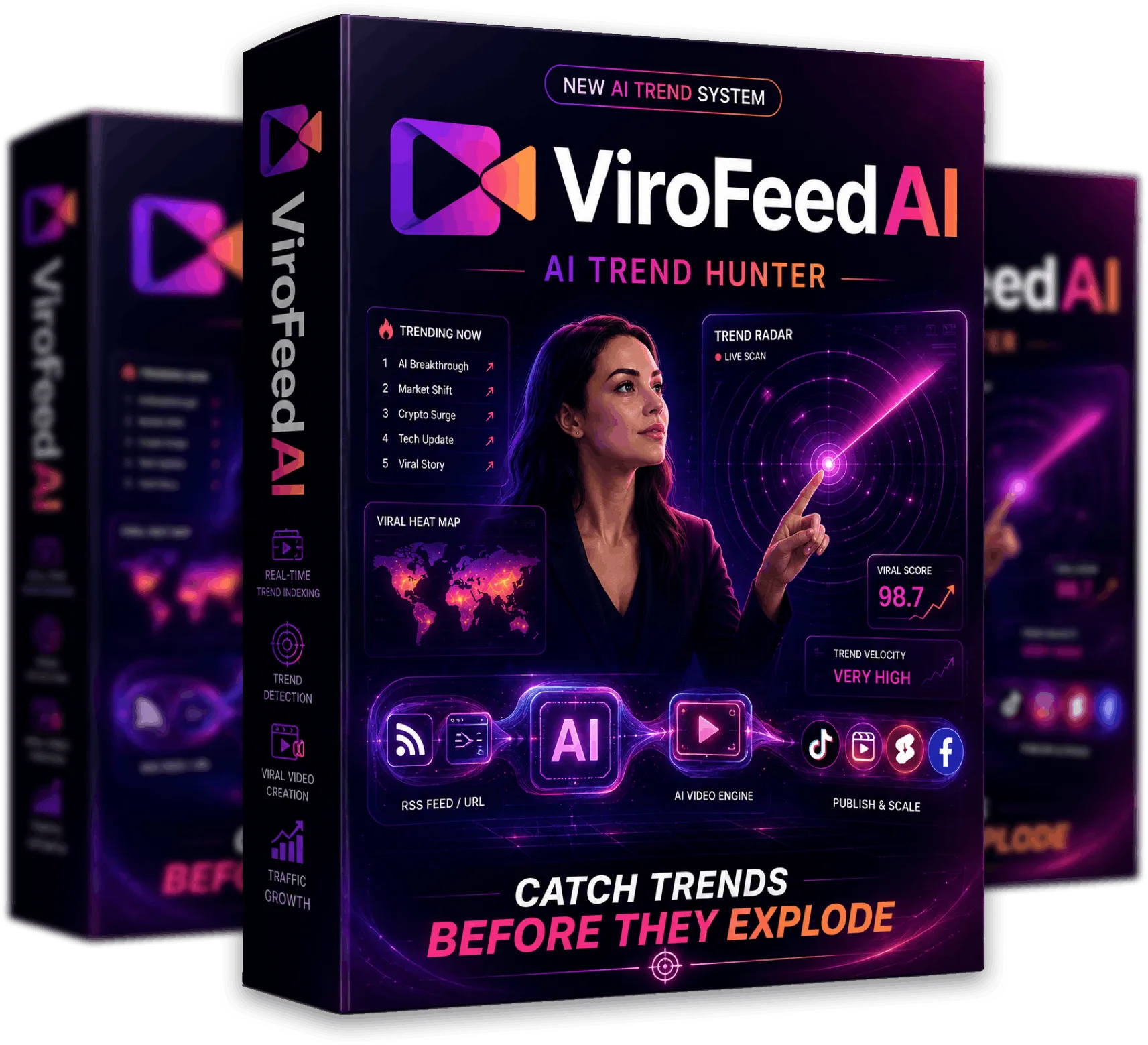 ViroFeed AI Dashboard