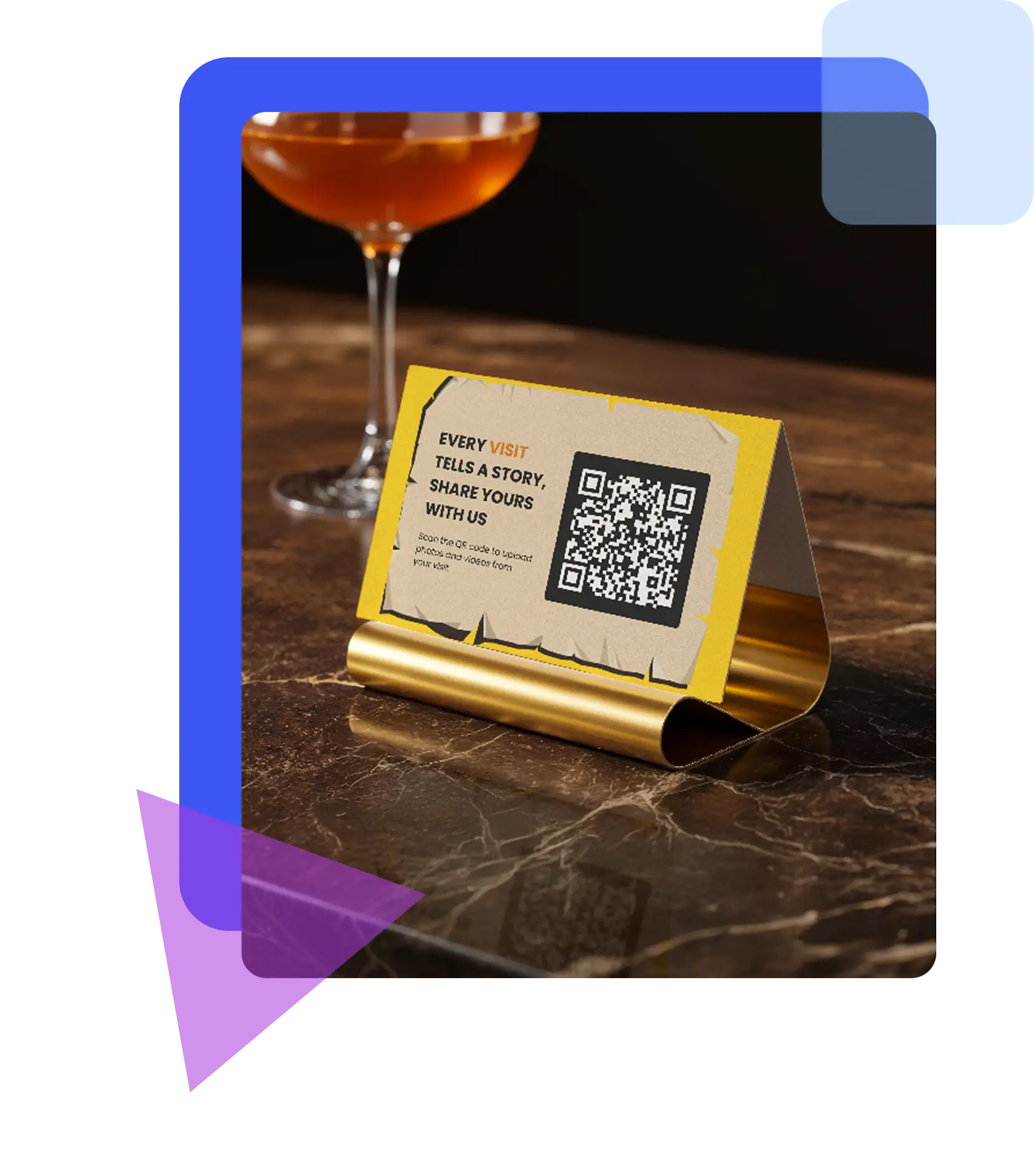 Local Business QR Scene