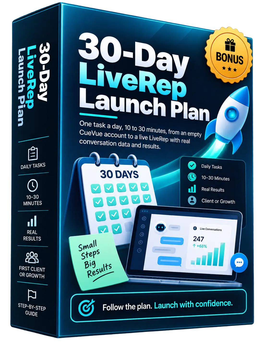 30-Day LiveRep Launch Plan