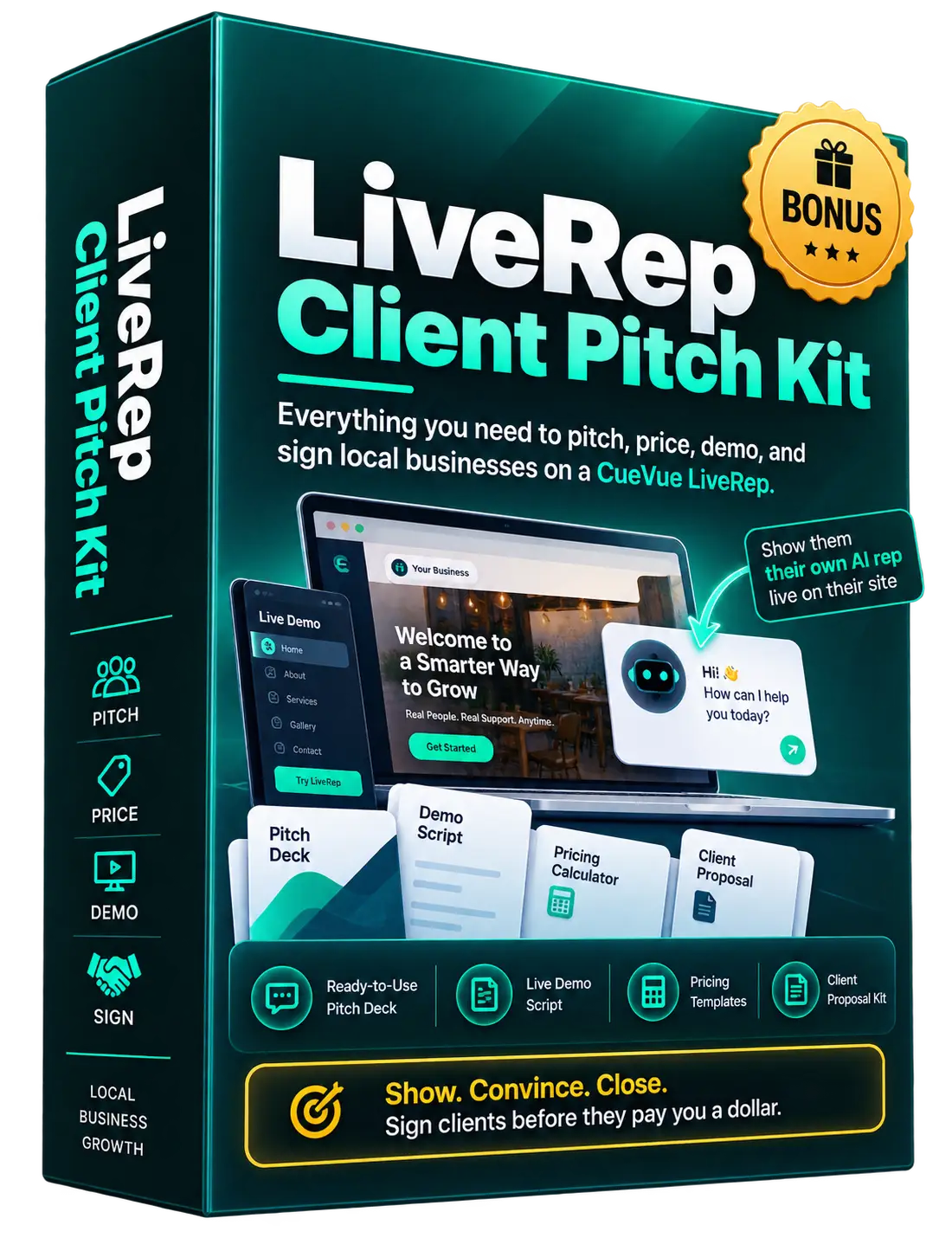 LiveRep Client Pitch Kit